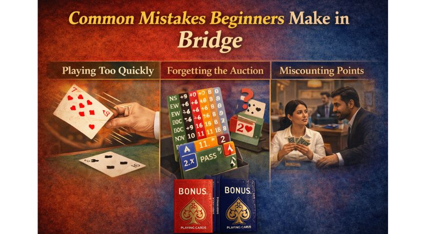 10 Common Mistakes Beginners Make in Bridge (and How to Avoid Them)