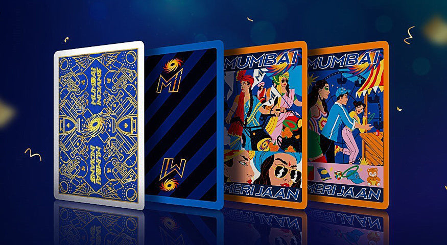 Different Types of Mumbai Indians Playing Cards