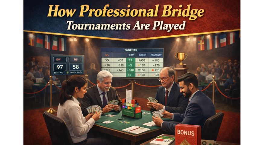 How Professional Bridge Tournaments Are Played: From Rules to Strategy
