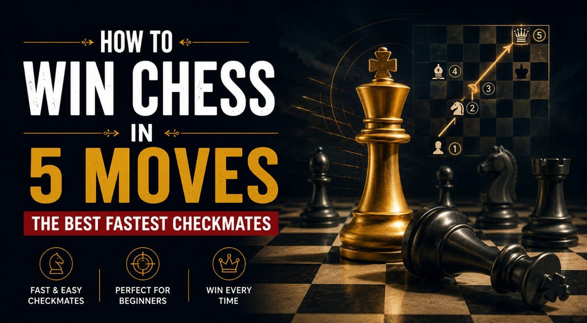 How To Win Chess In 5 Moves: The Best Fastest Checkmates