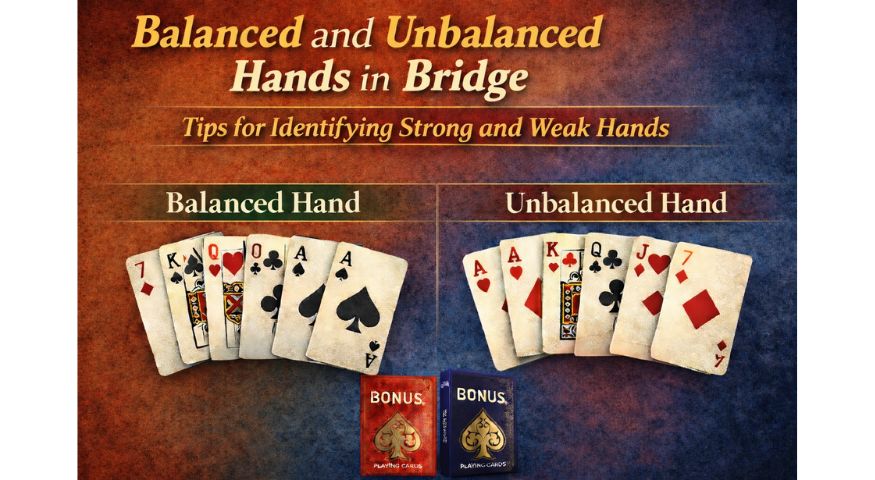 Balanced and Unbalanced hands in Bridge: Understanding Hand Distribution and Bidding Strategy
