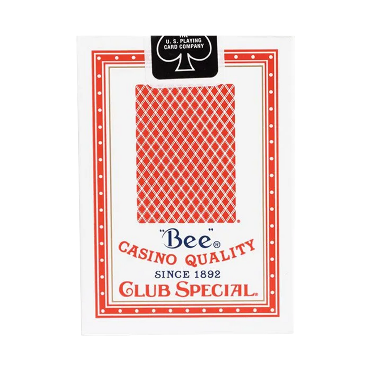 Bee Poker Diamond Back - Red
