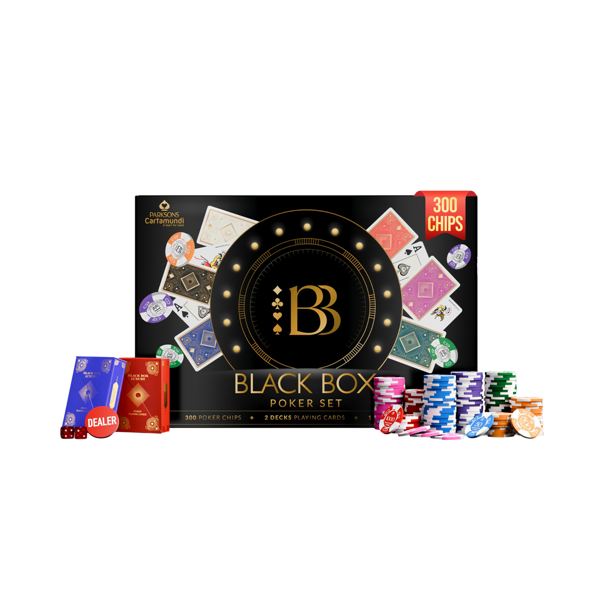 Black Box Poker Chip Set (300 Chips)