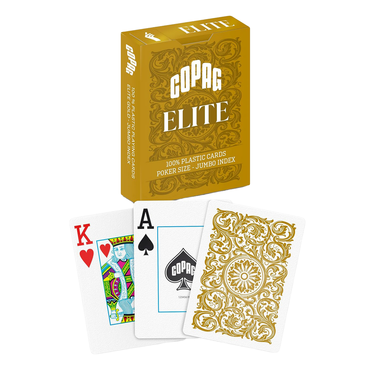 Elite Gold Playing Cards