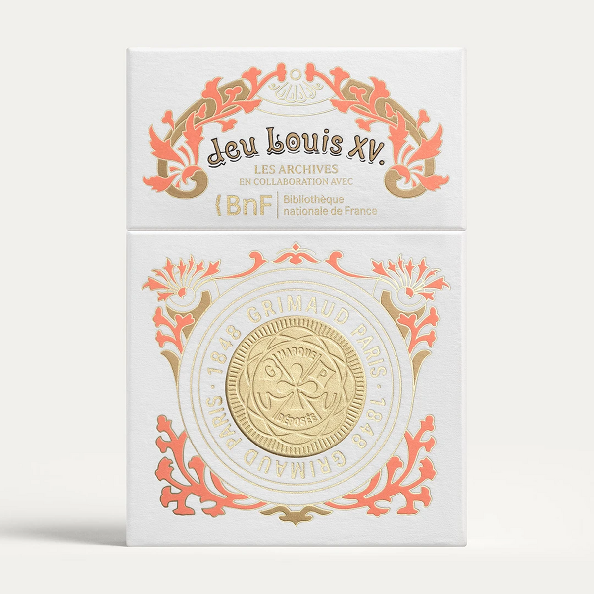 Grimaud Jeu Louis XV 1504 Coral Red