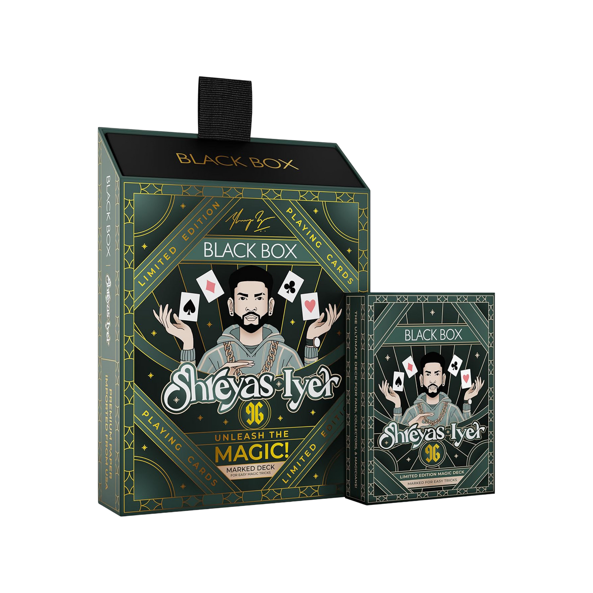 Shreyas Iyer Magic Edition Playing Cards by Black Box (Limited Edition)