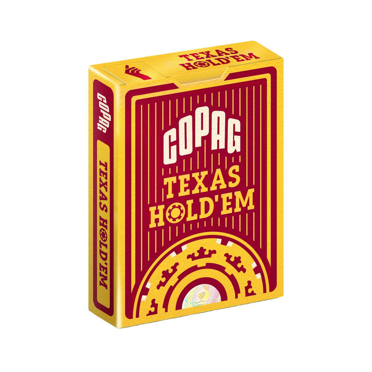 Texas Hold'Em Burgundy Playing Cards