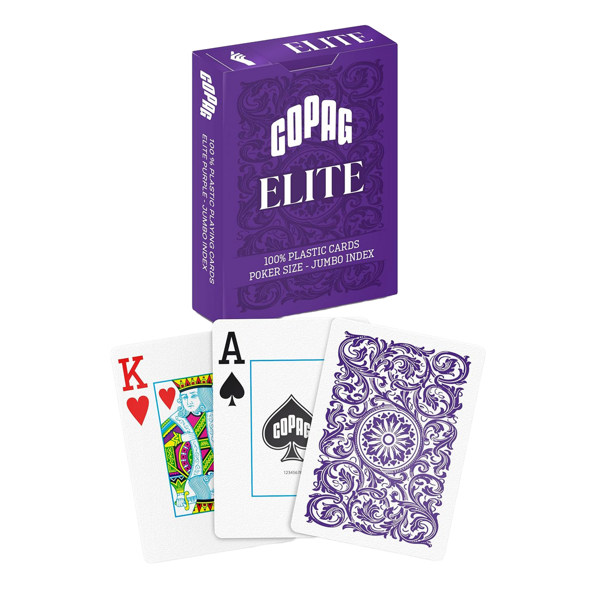 Elite  Purple Playing Cards