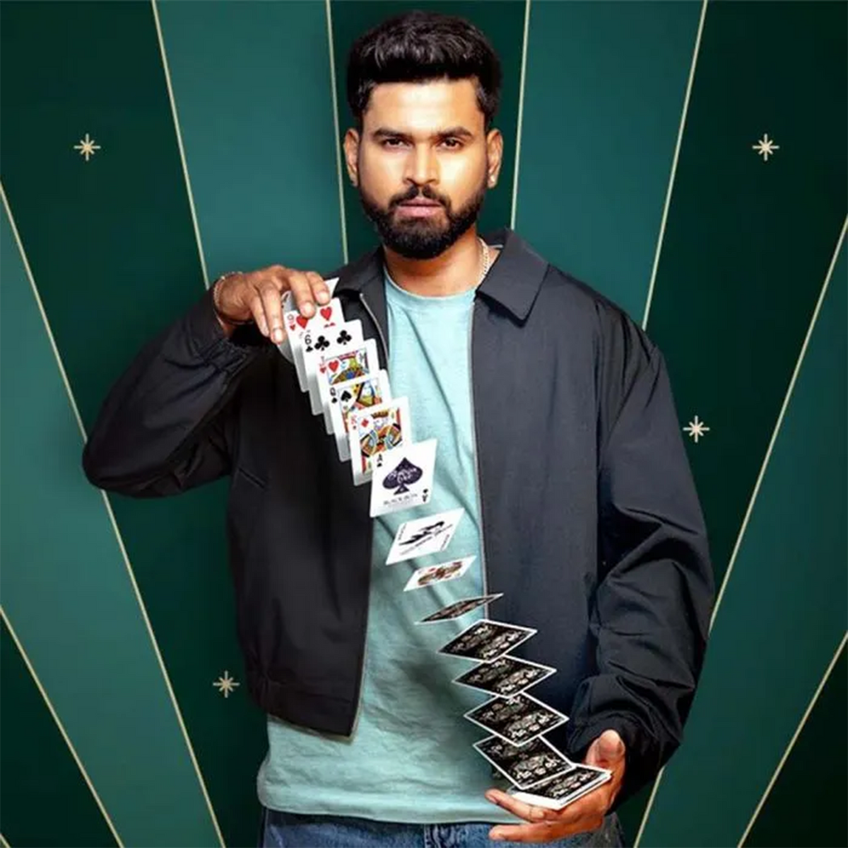 Shreyas Iyer Magic Edition Playing Cards by Black Box (Limited Edition)