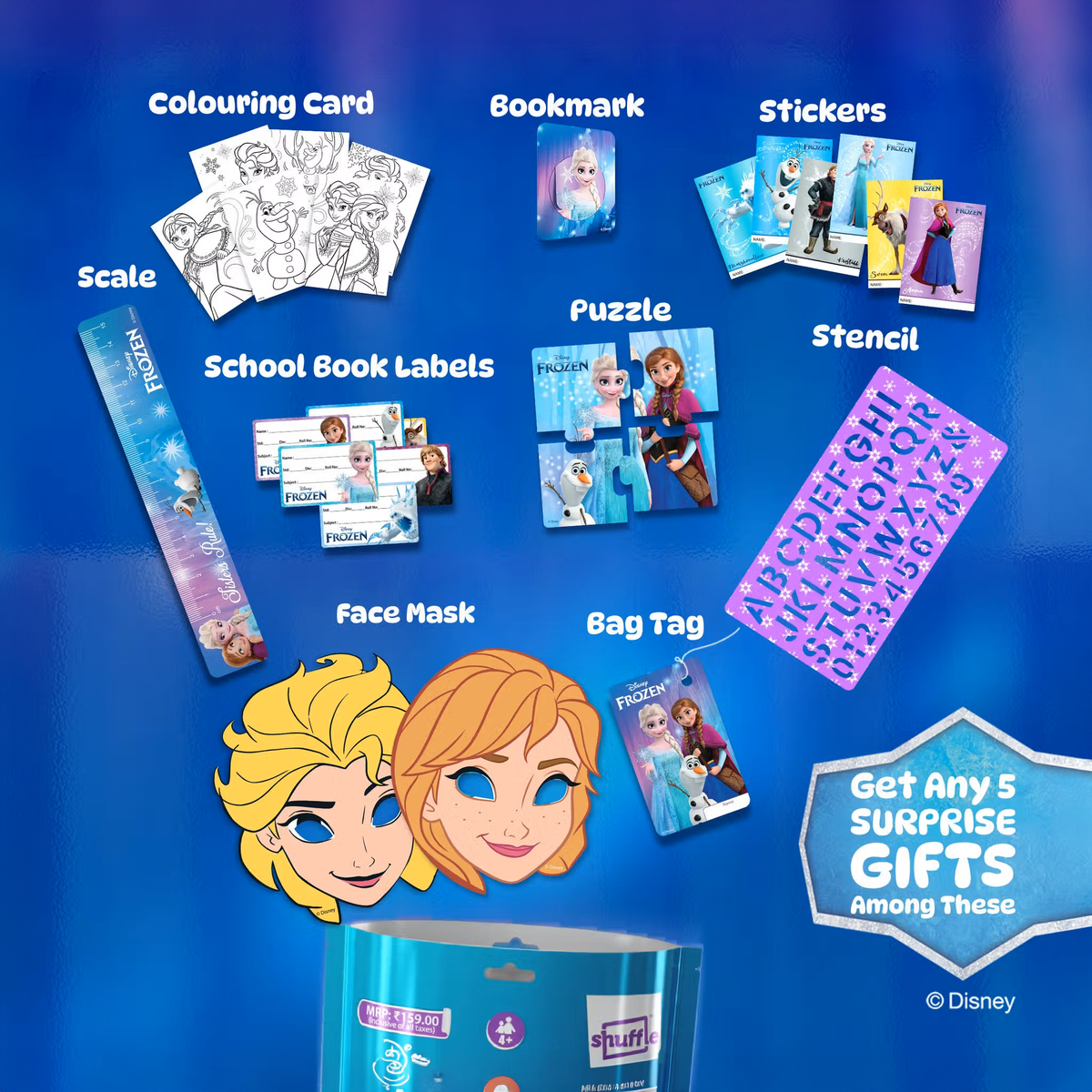 Disney's Frozen Surprise Gift Bag - Pack of 12