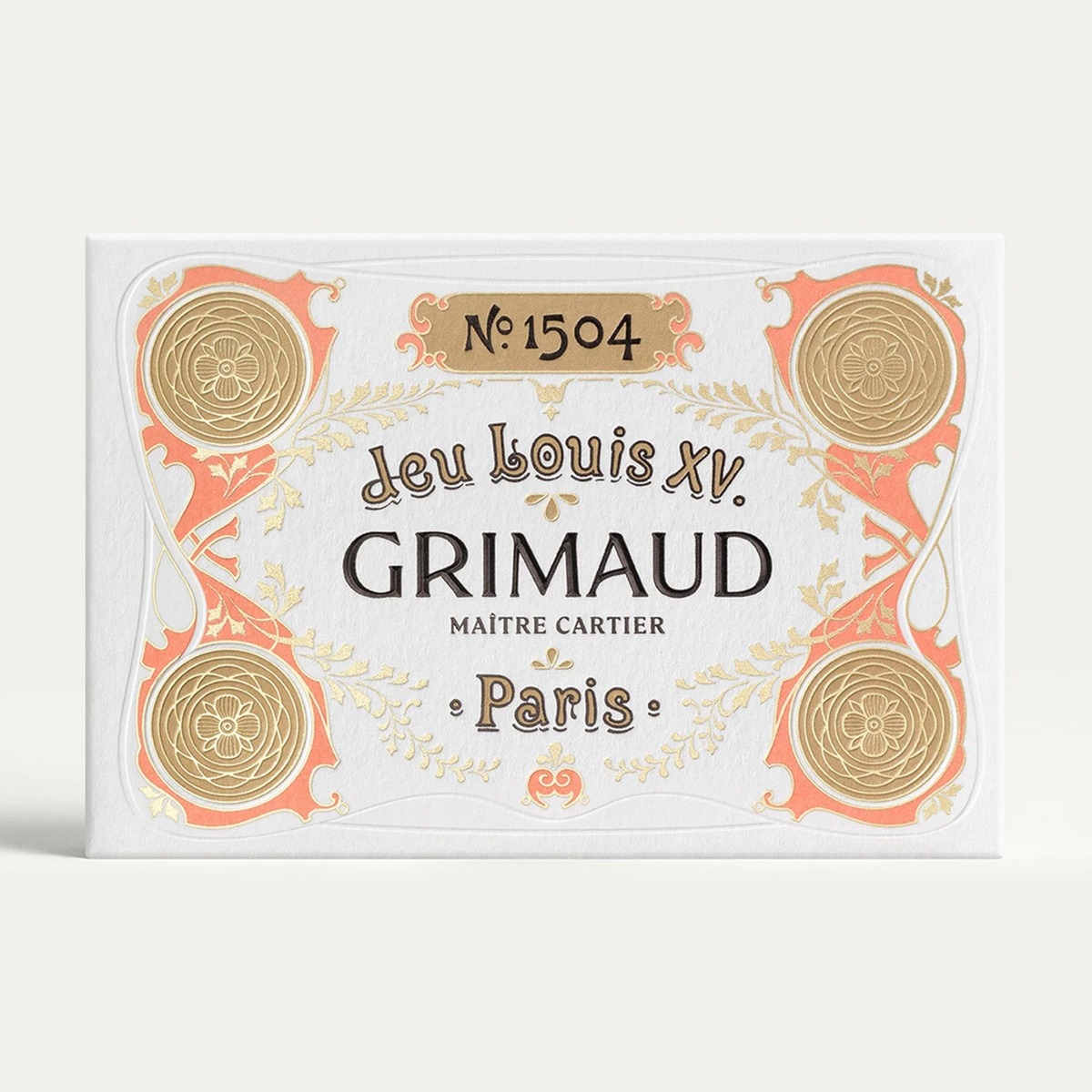 Grimaud Jeu Louis XV 1504 Coral Red