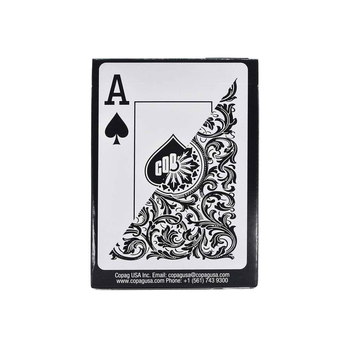 Elite Black Playing Cards