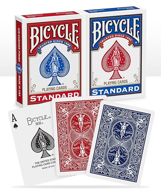 Standard Playing Cards 2-Pack (Red & Blue)
