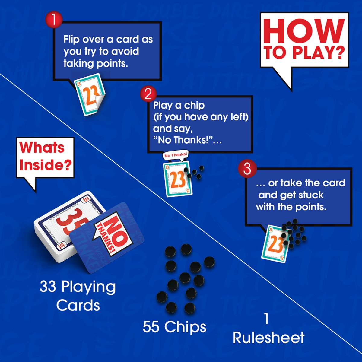 No Thanks Card Game