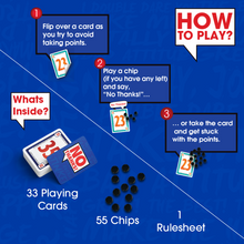 No Thanks Card Game