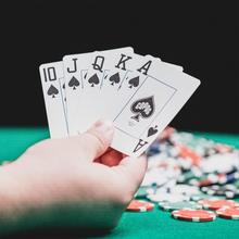 Texas Hold'Em Burgundy Playing Cards