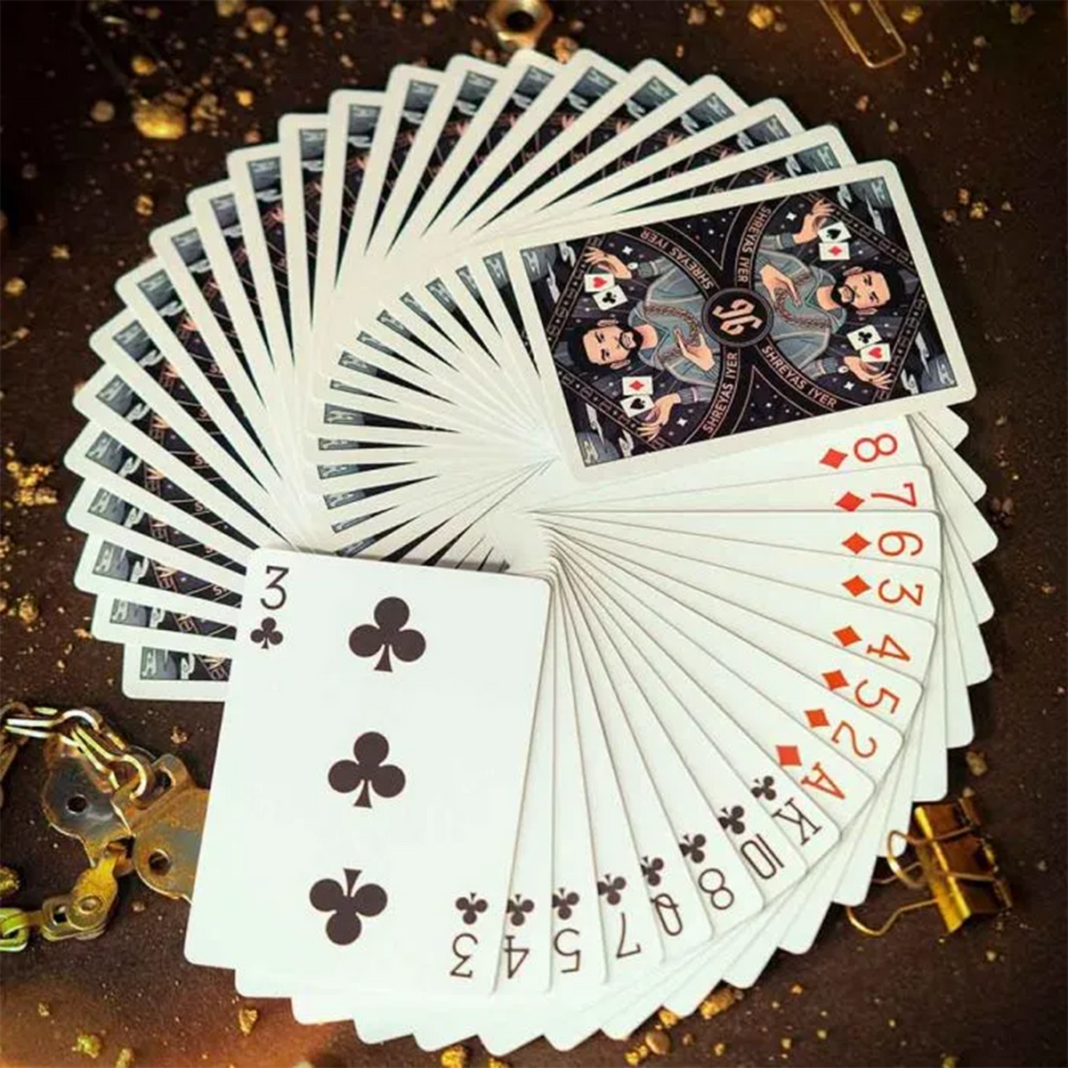 Shreyas Iyer Magic Edition Playing Cards by Black Box (Limited Edition)