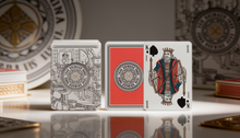 Bee poker diamond back playing cards - red