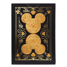 Disney Mickey Mouse Black & Gold Playing Card