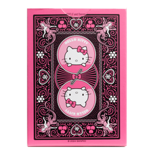 Hello Kitty Black Pink Playing Cards