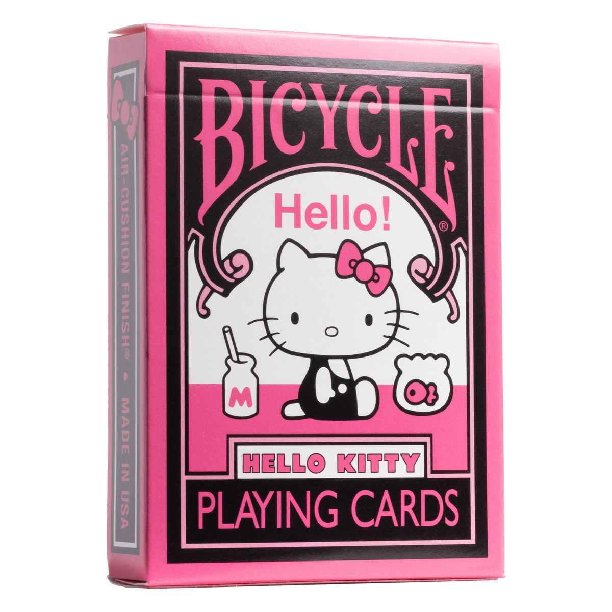 Hello Kitty Black Pink Playing Cards