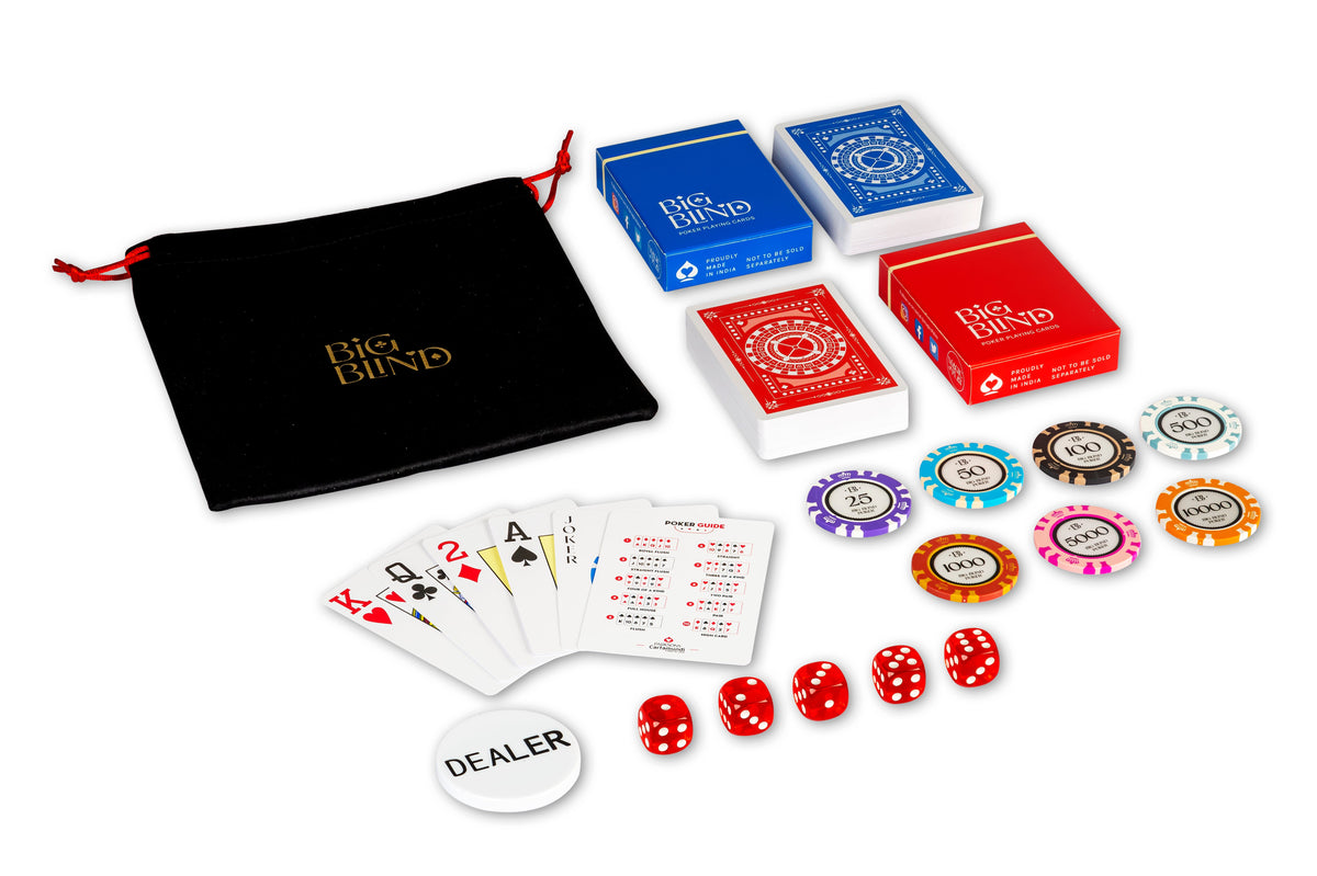 Big Blind Poker Chip Set (500 Chips)