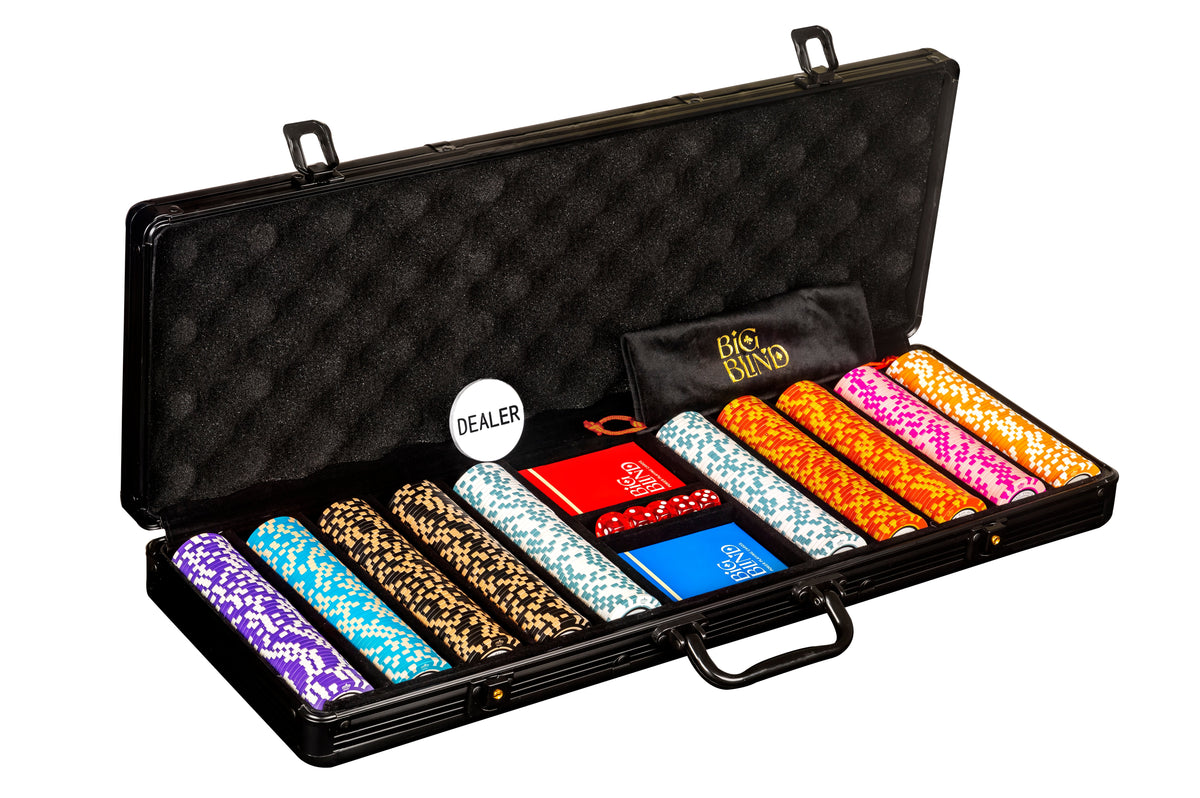 Big Blind Poker Chip Set (500 Chips)