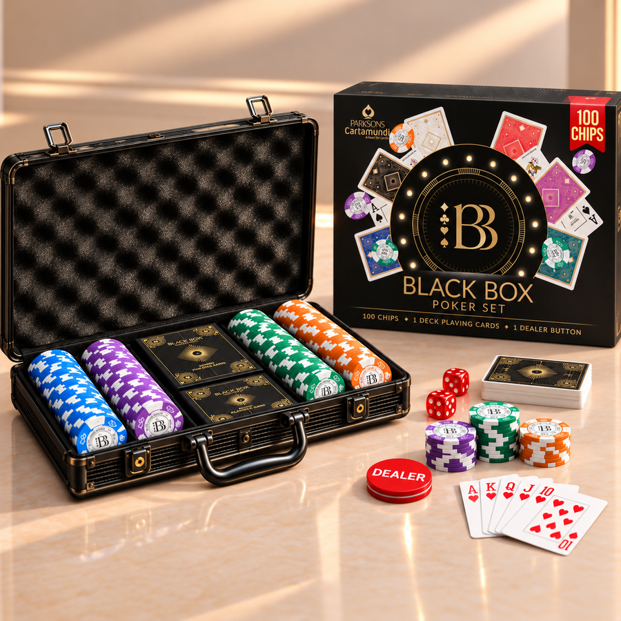 Black Box Poker Chip Set (100 Chips)