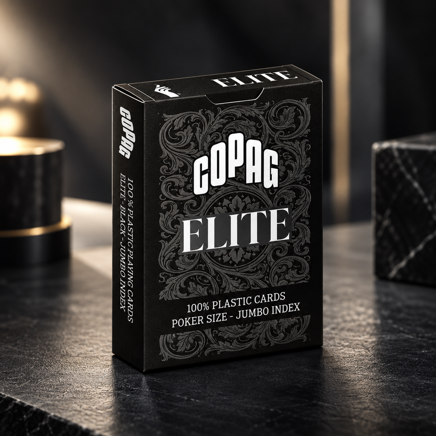 Elite Black Playing Cards
