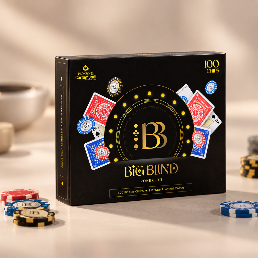Big Blind Poker Chip Set (100 Chips)