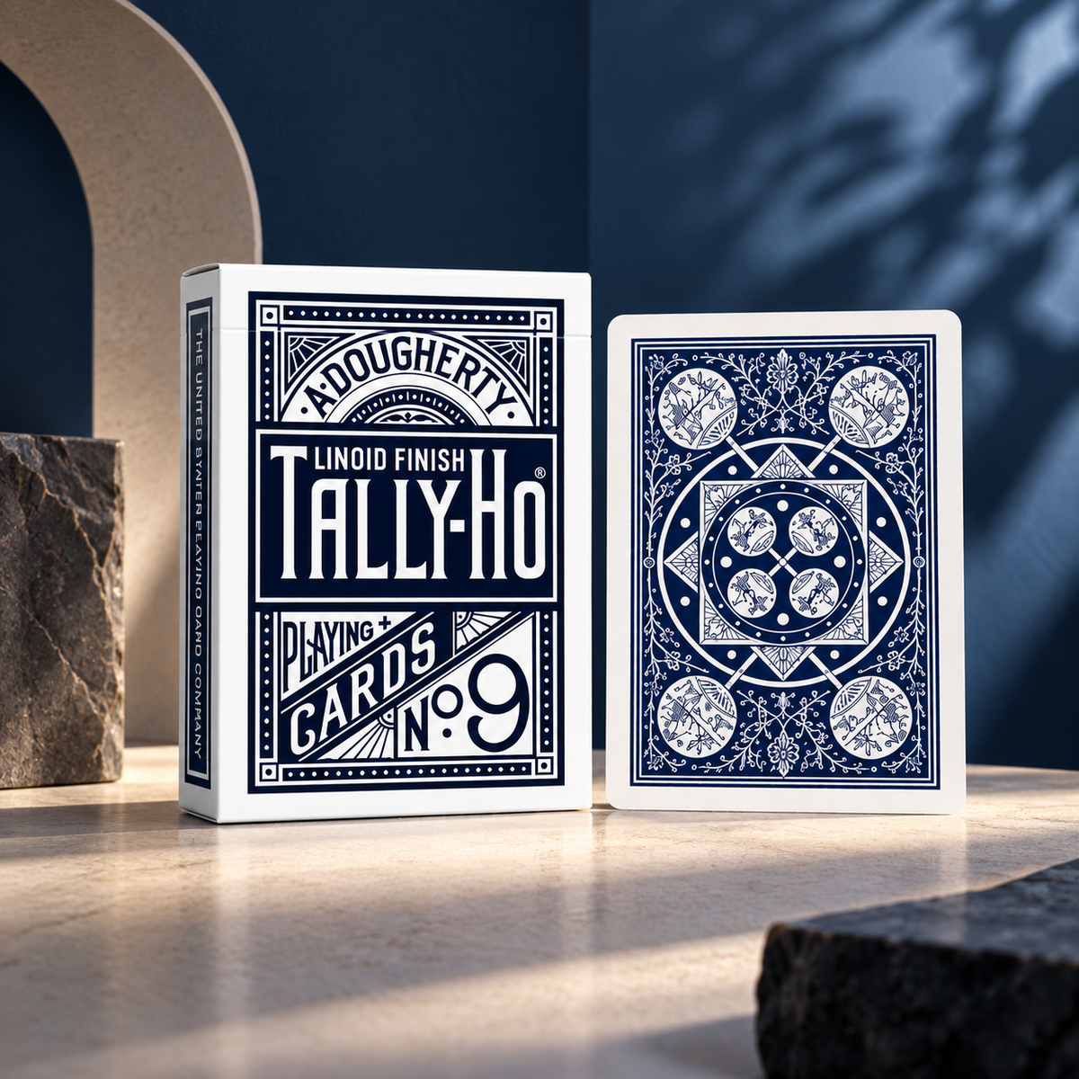Tally Ho Fan Back - Blue