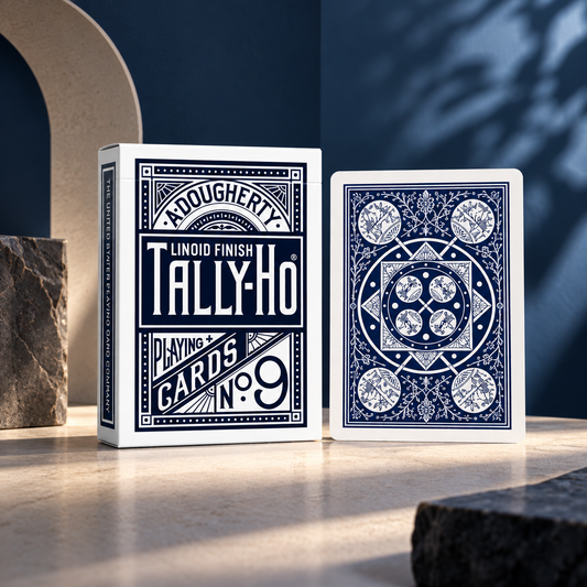 Tally Ho Fan Back - Blue