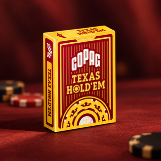 Texas Hold'Em Burgundy Playing Cards