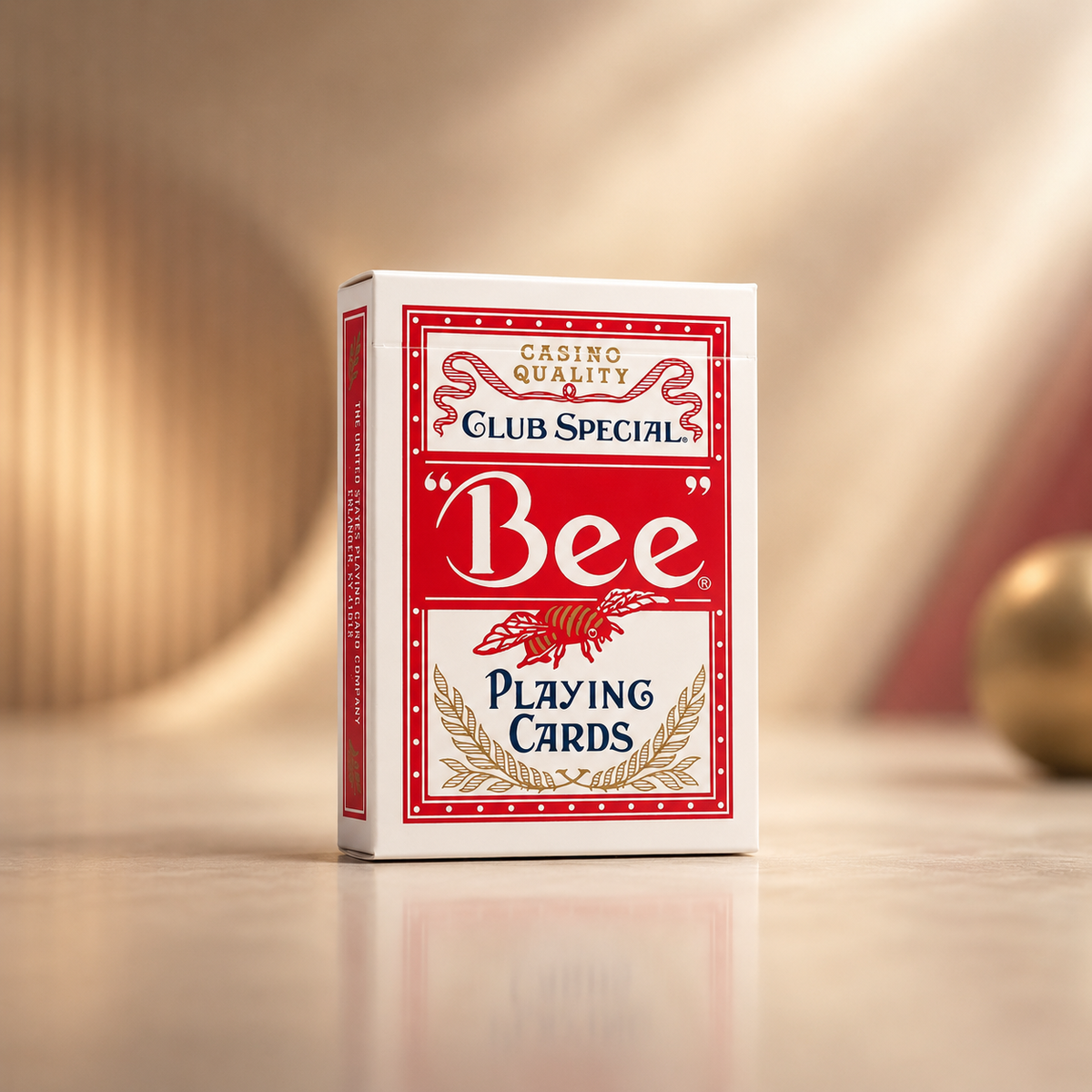 Bee Poker Diamond Back - Red
