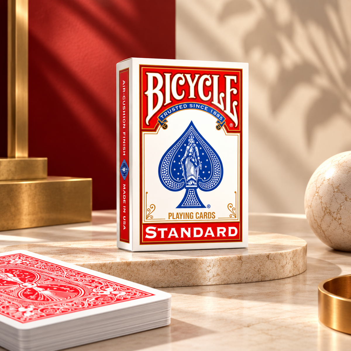 Standard Playing Cards - Red