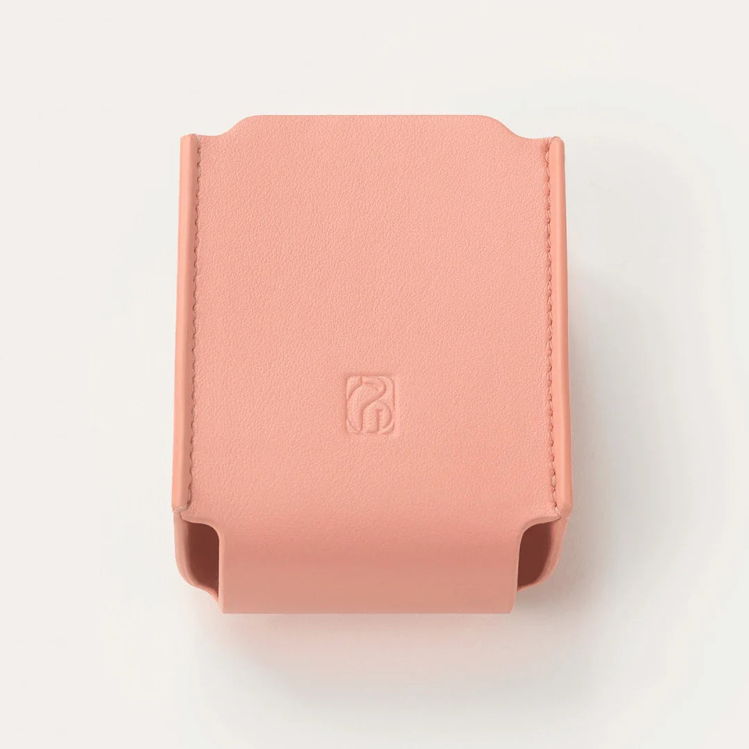 Grimaud Coral Red Deck with Apple Leather Case